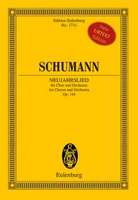 Robert Schumann: Neujahrslied op. 144: Mixed Choir: Miniature Score