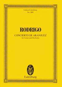 Joaqun Rodrigo: Concerto D'Aranjuez: Orchestra: Miniature Score