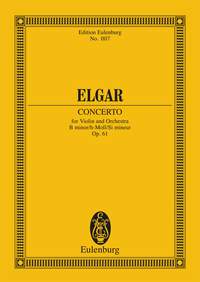 Edward Elgar: Concert B Op.61: Orchestra: Miniature Score