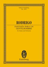 Joaqun Rodrigo: Fantasia Para Un Gentilhombre: Guitar: Miniature Score