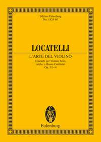 Pietro Locatelli: L'Arte del Violino op. 3 Vol. 1: Violin: Miniature Score