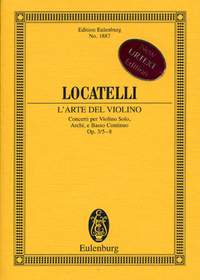 Pietro Locatelli: L'Arte del Violino op. 3 Vol. 2: Violin: Miniature Score