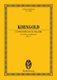 Erich Wolfgang Korngold: Concerto in D major op. 35: Violin: Miniature Score