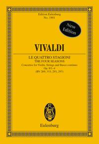 Antonio Vivaldi: Violin Concerto Op.8 No.1-4 'The Four Seasons': Violin: