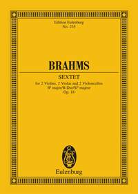 Johannes Brahms: String Sextet No.1 In B Flat Op.18: String Ensemble: Miniature