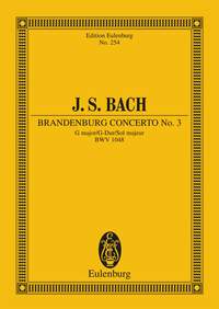 Johann Sebastian Bach: Brandenburg Concerto No 3 In G Major: Orchestra: