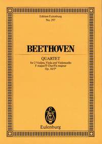 Ludwig van Beethoven: String Quartet In F Major Op. 14 No. 1: String Quartet: