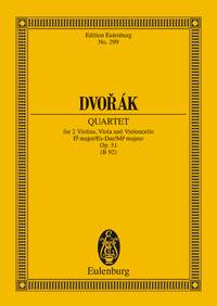 Antonn Dvo?k: String Quartet In E Sharp Major Op. 51: String Quartet:
