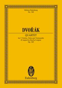 Antonín Dvo?ák: String Quartet In A Flat Op.105: String Quartet: Miniature Score