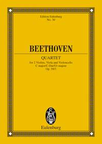 Ludwig van Beethoven: String Quartet In C Major Op. 59 No. 3: String Quartet:
