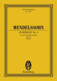 Felix Mendelssohn Bartholdy: Sinfonia N. 4 La Op. 90 (Italiana): Orchestra: