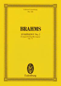 Johannes Brahms: Symphony No.2 In D Op.73: Orchestra: Miniature Score