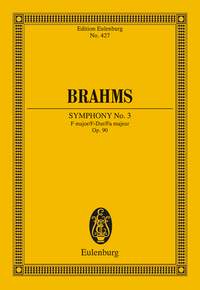 Johannes Brahms: Symphony No.3 In F Op.90: Orchestra: Miniature Score