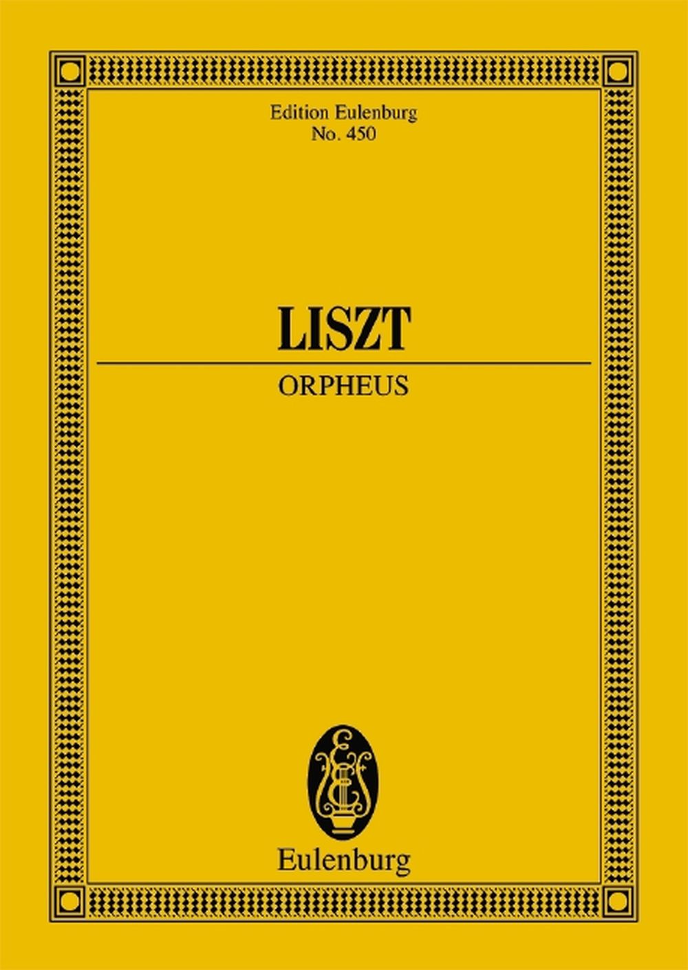Franz Liszt: Sinfonische Dichtung 4 Orpheus: Orchestra: Miniature Score