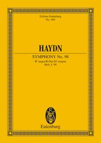 Franz Joseph Haydn: Symphony No. 98 B Flat Major Hob. I: Orchestra: Miniature