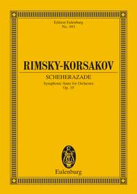 Nikolai Rimsky-Korsakov: Scheherazade op. 35: Orchestra: Miniature Score