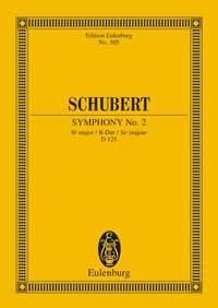 Franz Schubert: Symphony No. 2 Bb major D 125: Orchestra: Miniature Score