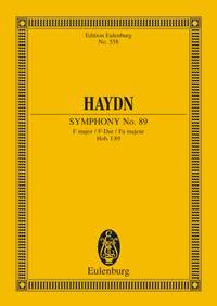 Franz Joseph Haydn: Symphony No. 89 In F Major Hob. I: Orchestra: Miniature