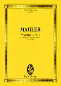 Gustav Mahler: Symphonie 01 D: Orchestra: Miniature Score