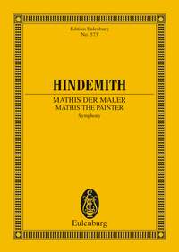Paul Hindemith: Symphonie Mathis Der Mahler: Orchestra: Miniature Score