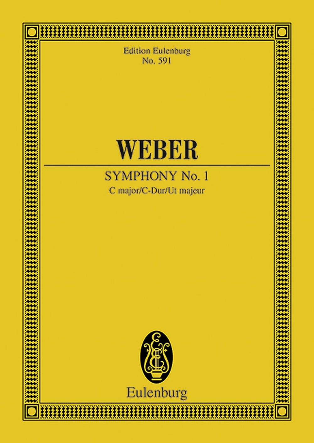 Carl Maria von Weber: Symphony No. 1 In C Major JV 50: Orchestra: Miniature