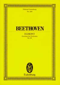 Ludwig van Beethoven: Egmont Overture Op 84: Orchestra: Miniature Score