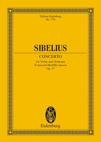 Jean Sibelius: Concerto For Violin And Orchestra In D Minor: Orchestra: