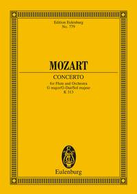 Wolfgang Amadeus Mozart: Flute Concerto In G Major KV 313: Flute: Miniature