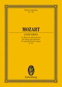 Wolfgang Amadeus Mozart: Bassoon Concerto B Flat Major K 191: Orchestra: