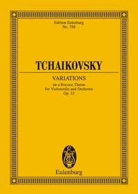 Pyotr Ilyich Tchaikovsky: Variations On Rococo Theme Op 33: Cello: Miniature