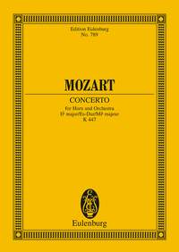 Wolfgang Amadeus Mozart: Horn Concerto No 3 In E Flat Major K447: French Horn: