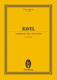 Maurice Ravel: Alborada Del Gracioso: Orchestra: Miniature Score