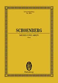 Arnold Schnberg: Moses & Aaron (Oktav Format): Mixed Choir: Miniature Score