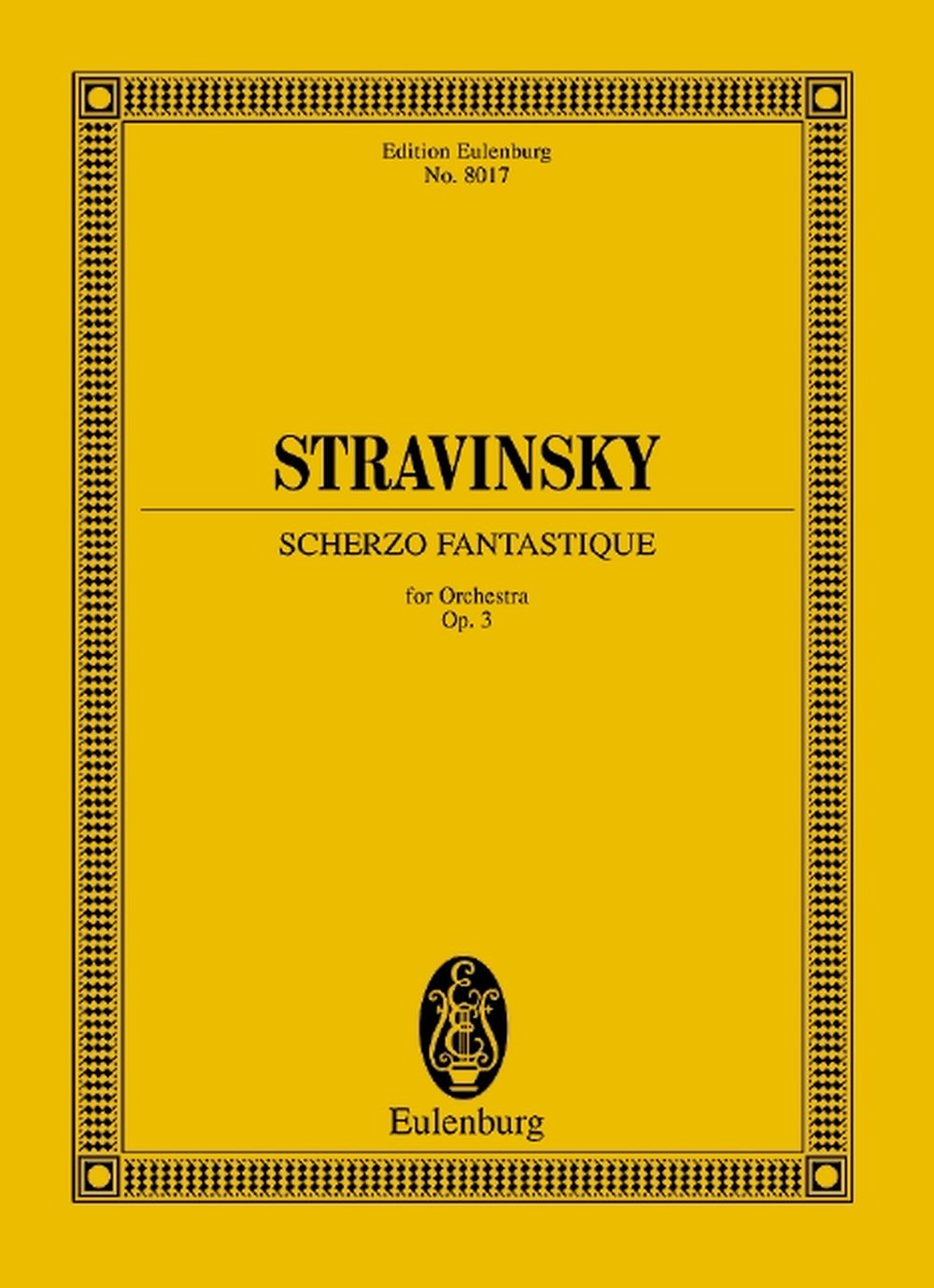 Igor Stravinsky: Scherzo fantastique op. 3: Orchestra