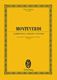 Claudio Monteverdi: Vespro Della Beata Vergine: Orchestra: Miniature Score