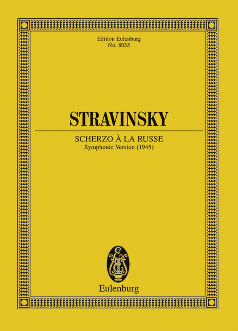 Igor Stravinsky: Scherzo A La Russe (Versione Sinfonica 1945): Orchestra: