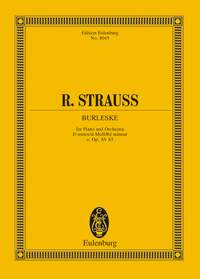 Richard Strauss: Burleske In D Minor Op. AV 85: Piano: Miniature Score