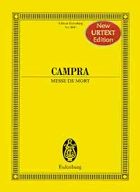 André Campra: Messe de Mort: SATB: Miniature Score