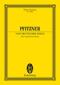 Hans Pfitzner: A German Soul op. 28: Mixed Choir: Miniature Score