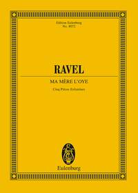 Maurice Ravel: Ma Mre L'Oye: Orchestra: Miniature Score