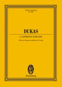 Paul Dukas: The Sorcerer's Apprentice: Orchestra: Miniature Score