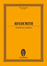 Paul Hindemith: Symphonia Serena (1964): Orchestra: Miniature Score