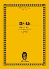 Max Reger: Variazioni E Fuga Su Un Tema Di Mozart Op.132: Orchestra: Miniature