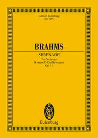 Johannes Brahms: Serenade For Orchestra In D Major Op. 11: Orchestra: Miniature