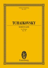 Pyotr Ilyich Tchaikovsky: Serenade In C Op.48: String Ensemble: Miniature Score