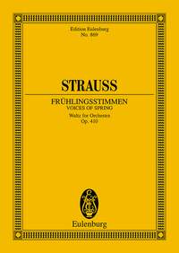 Johann Strauss Jr.: Frühlingsstimmen Op. 410: Orchestra: Miniature Score