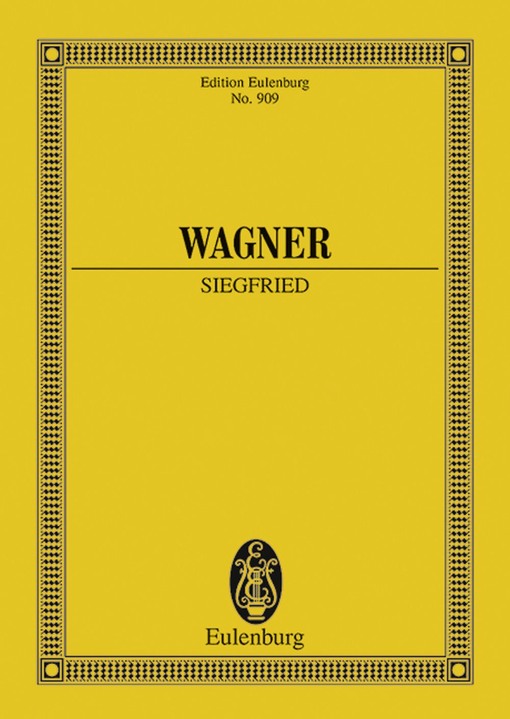 Richard Wagner: Siegfried WWV 86 C: Mixed Choir: Miniature Score