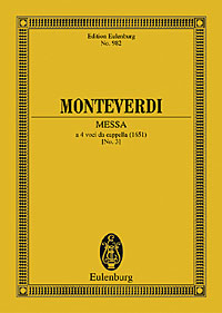 Claudio Monteverdi: Messa N. 3 (Redlich): Orchestra