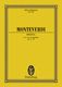 Claudio Monteverdi: Messa N. 2 (Arnold): Orchestra: Miniature Score