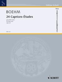 Theobald Bhm: Caprices Etudes(24) Opus 26: Flute